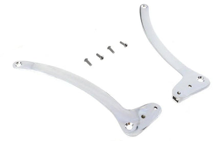 Wyatt Gatling 08-0509 Sissy Bar Side Plates for Harley Davidson XL (1957-1966) by Wyatt Gatling
