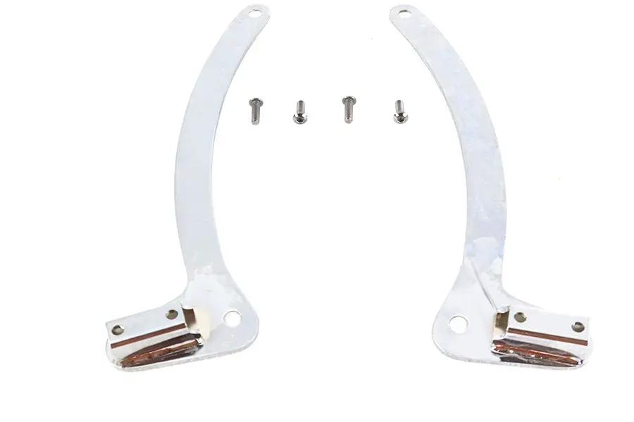Wyatt Gatling 08-0509 Sissy Bar Side Plates for Harley Davidson XL (1957-1966) by Wyatt Gatling