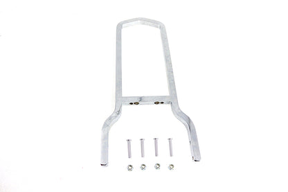 Wyatt Gatling 16 Inch Tall Chrome Sissy Bar Back for Harley Davidson XL Models - Part #08-0532