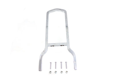 Wyatt Gatling 16 Inch Tall Chrome Sissy Bar Back for Harley Davidson XL Models - Part #08-0532
