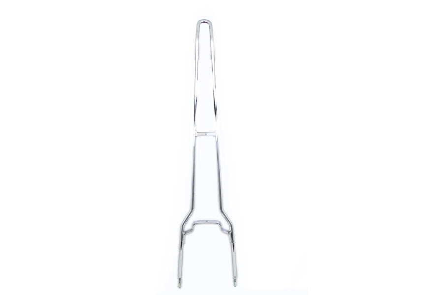 Paughco 49 Inch Captain America Style Chrome Sissy Bar with 15 Inch Fender Mount Distance