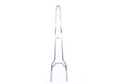 Paughco 49 Inch Captain America Style Chrome Sissy Bar with 15 Inch Fender Mount Distance