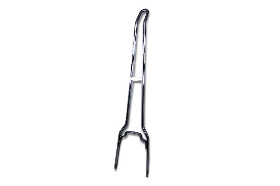 Paughco 49 Inch Captain America Style Chrome Sissy Bar with 15 Inch Fender Mount Distance