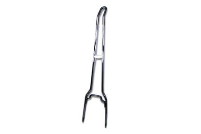 Paughco 49 Inch Captain America Style Chrome Sissy Bar with 15 Inch Fender Mount Distance