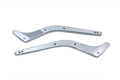 Wyatt Gatling Rear Fender Strut Set Chrome for Harley Davidson FXST (2008-2017)