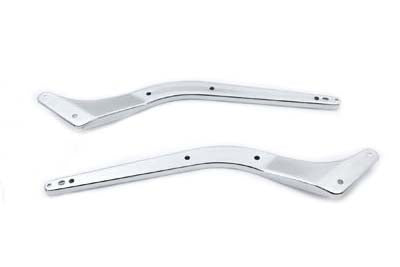 Wyatt Gatling Rear Fender Strut Set Chrome for Harley Davidson FXST (2008-2017)