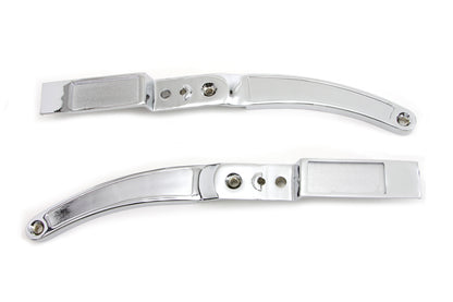 Wyatt Gatling Rear Fender Strut Set Chrome for Harley Davidson XLH (1982-1989)