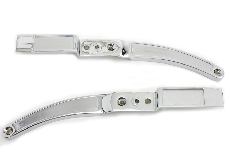 Wyatt Gatling Rear Fender Strut Set Chrome for Harley Davidson XLH (1982-1989)