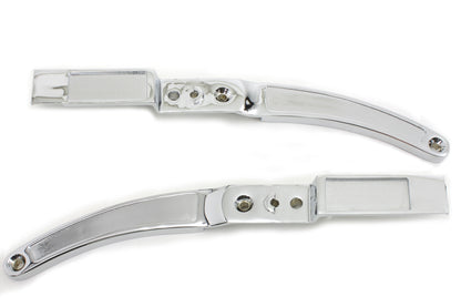 Wyatt Gatling Rear Fender Strut Set Chrome for Harley Davidson XLH (1982-1989)