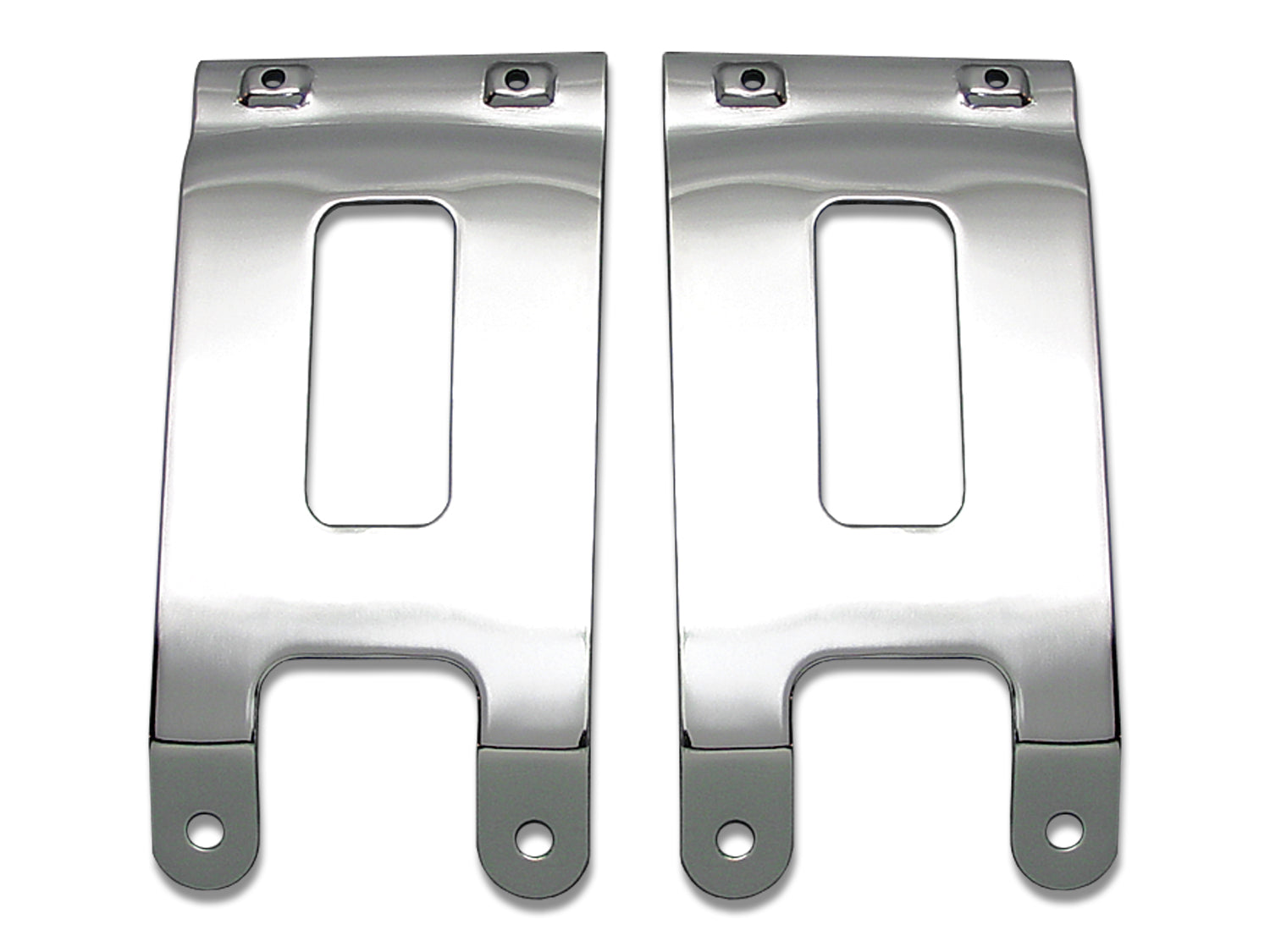 Wyatt Gatling Fender Mount Bracket Set Chrome - Part #51-0621-A2