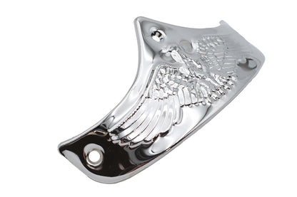 Wyatt Gatling 70138C Eagle Chrome Front Fender Tip - Durable Metal Over Chrome Finish