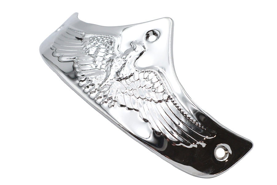 Wyatt Gatling 70138C Eagle Chrome Front Fender Tip - Durable Metal Over Chrome Finish