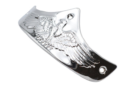 Wyatt Gatling 70138C Eagle Chrome Front Fender Tip - Durable Metal Over Chrome Finish