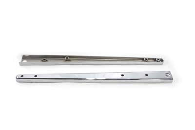 Wyatt Gatling Chrome Bobbed Rear Fender Strut Set - Part #74489 Replacement for VT #50-0792 Fender Conversion Kit