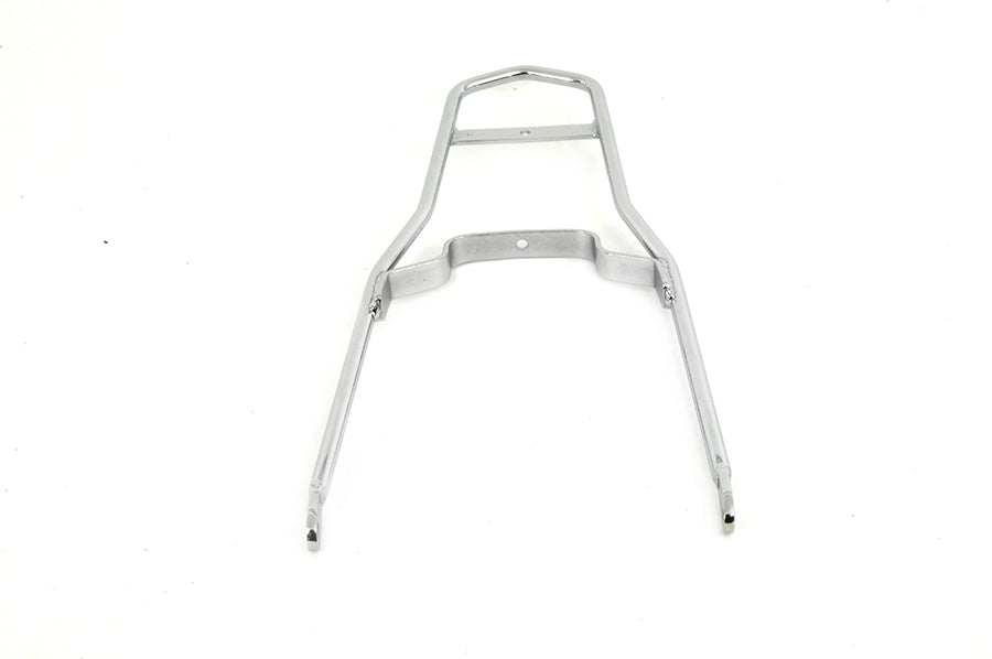 Paughco 24 Inch Round Sissy Bar Flat Fender Style Chrome Part 80226