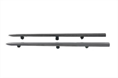 Wyatt Gatling 71771 Stainless Steel Front Fender Tip Side Rails for Harley Davidson FL Models