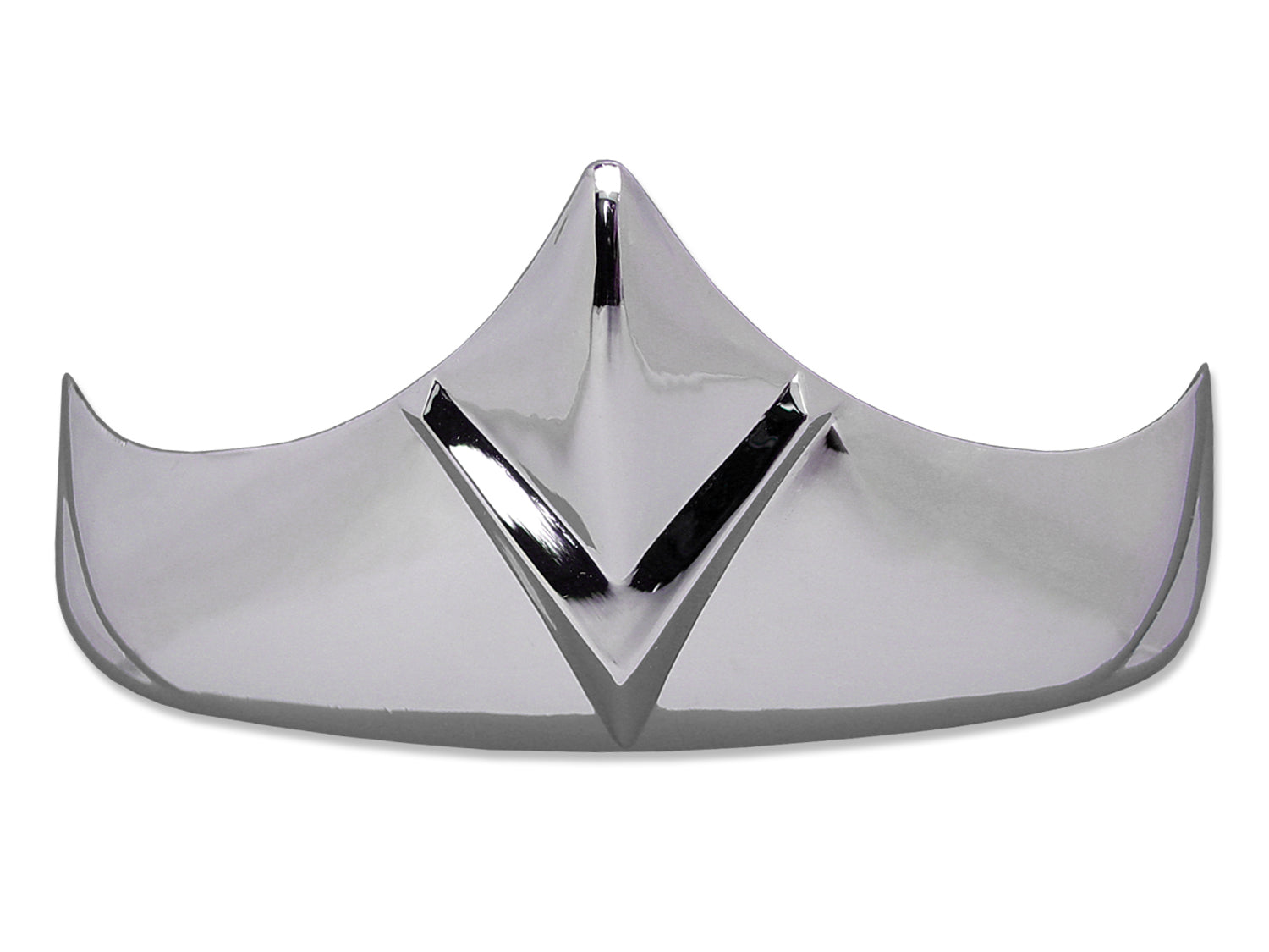 Wyatt Gatling Chrome Rear Fender Tip for Harley Davidson FL Models (Part #71773)