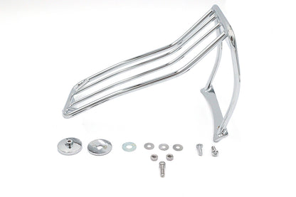 Wyatt Gatling Chrome Luggage Rack for Harley Davidson FXST Models
