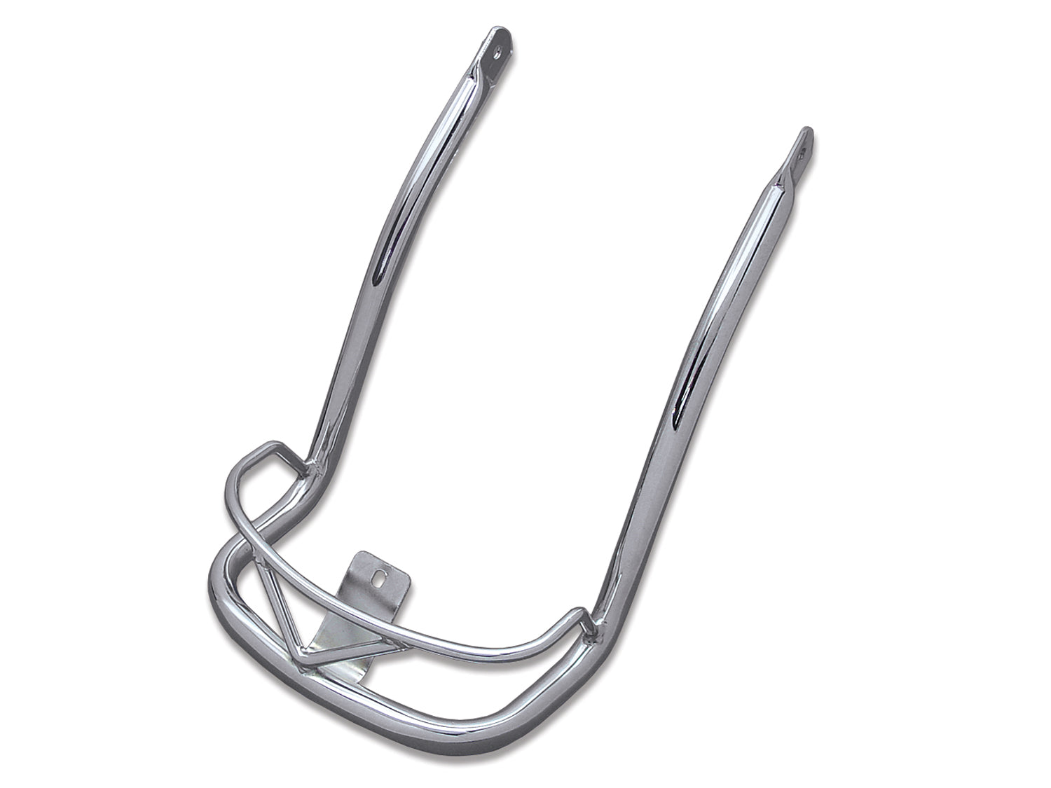 Wyatt Gatling Chrome Rear Fender Rail Trim for Harley Davidson FL Models