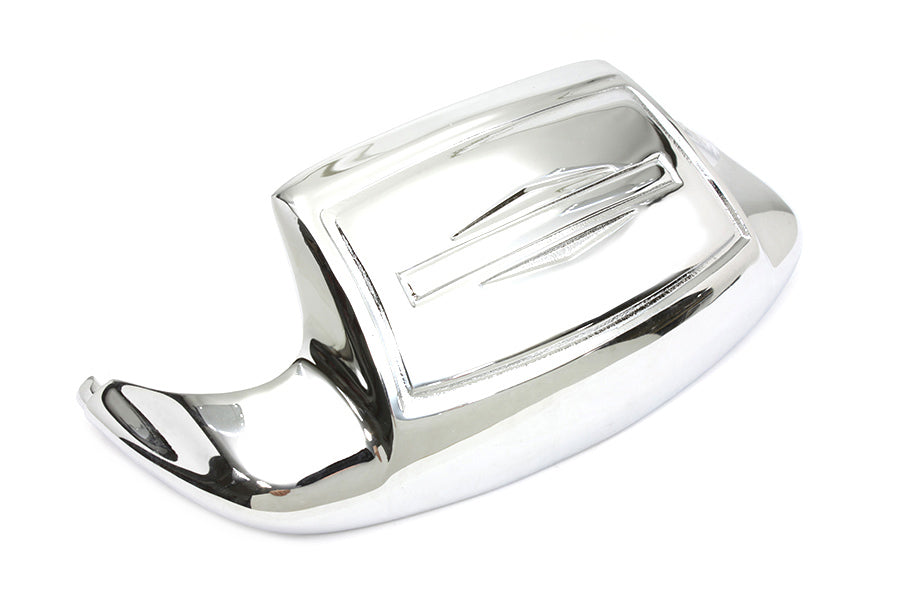 Wyatt Gatling Chrome Front Fender Tip for Harley Davidson FL Models (1967-1972) Part #71679