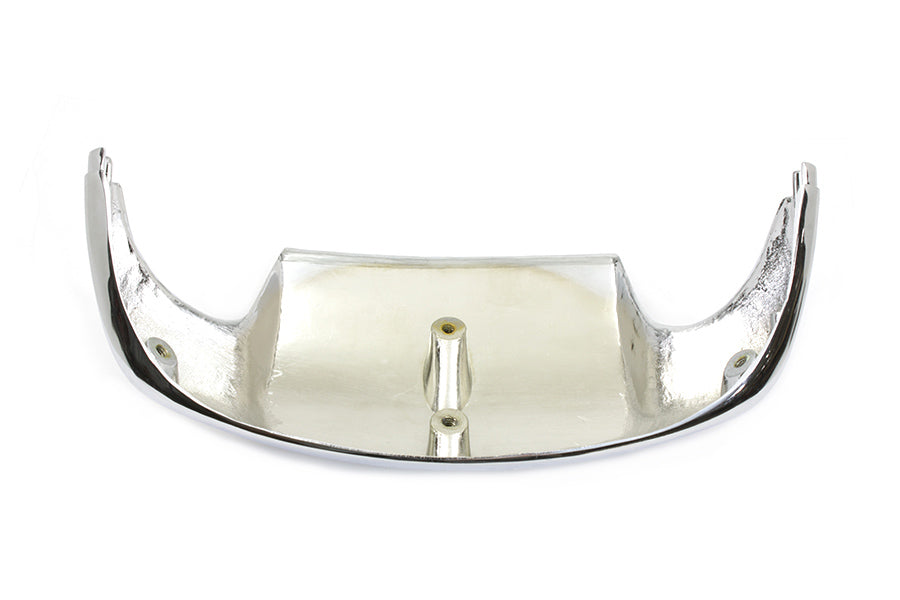 Wyatt Gatling Chrome Front Fender Tip for Harley Davidson FL Models (1967-1972) Part #71679
