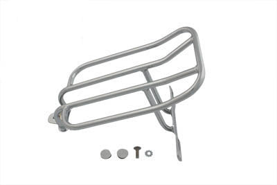 Wyatt Gatling Chrome Luggage Rack for Harley Davidson FXR Models - Part #77-0052