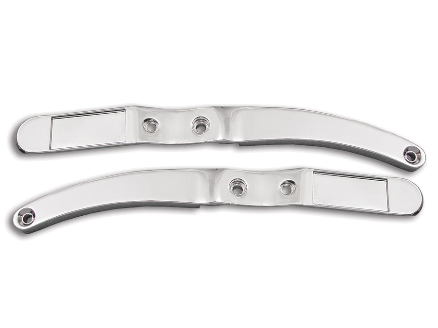 Wyatt Gatling Replica Chrome Rear Fender Strut Set for Harley Davidson XL (1990-1993)