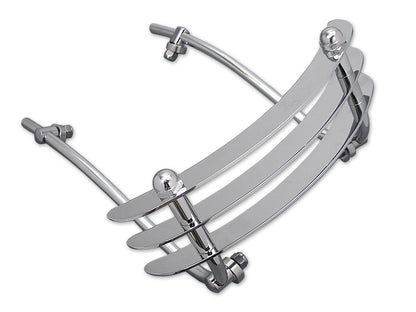 Wyatt Gatling Chrome Front Fender Trim Bumper Grill Part 77082 for Harley Davidson FL 1955-1957