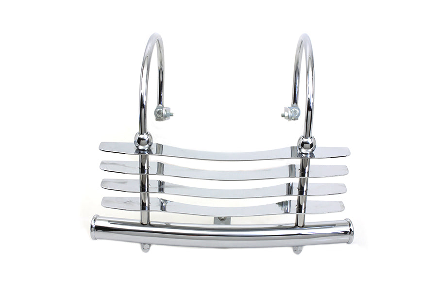 V-Twin Rear Fender Trim Bumper with Grill for Harley Davidson FLSTS and FLSTC Models