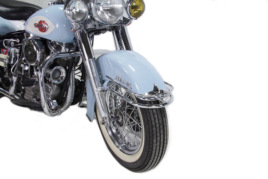 Wyatt Gatling 70887A Front Fender Chrome Trim Rail for Harley Davidson FL (1949-1958)
