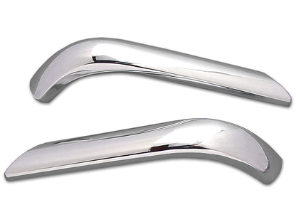 Wyatt Gatling Rear Fender Trim Stripe Set Chrome for Harley Davidson FL Models
