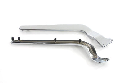 Wyatt Gatling Rear Fender Strut Set Smooth Chrome - Part No. 51-0210