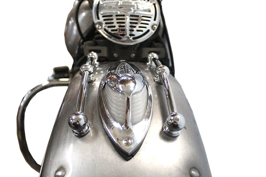 Wyatt Gatling Chrome Front Fender Rail Trim Kit - Part 77311