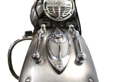 Wyatt Gatling Chrome Front Fender Rail Trim Kit - Part 77311