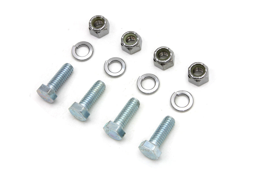 V-Twin Chrome Front Fender Mount Kit for Harley Davidson FXST (1984-1993)