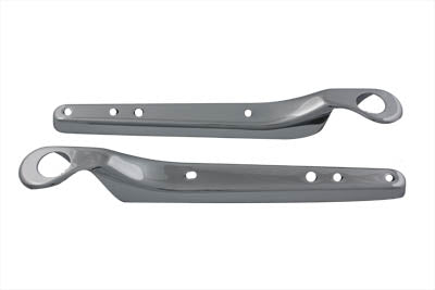 Wyatt Gatling Rear Fender Strut Cover Set Chrome for Harley Davidson XL (1994-2003)