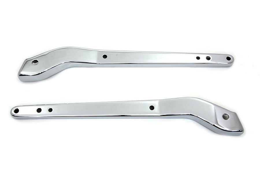 Wyatt Gatling Part 76713 Rear Fender Strut Cover Set Chrome for Harley Davidson FXDWG (1997-2005)