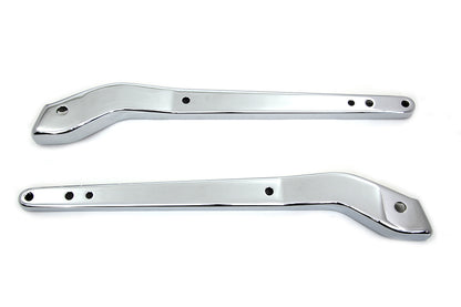 Wyatt Gatling Part 76713 Rear Fender Strut Cover Set Chrome for Harley Davidson FXDWG (1997-2005)