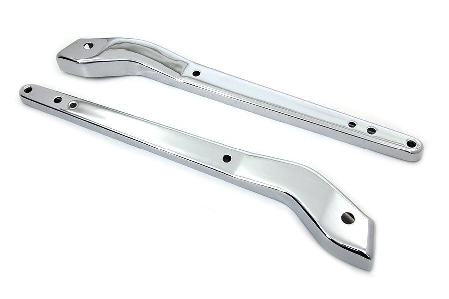 Wyatt Gatling Part 76713 Rear Fender Strut Cover Set Chrome for Harley Davidson FXDWG (1997-2005)