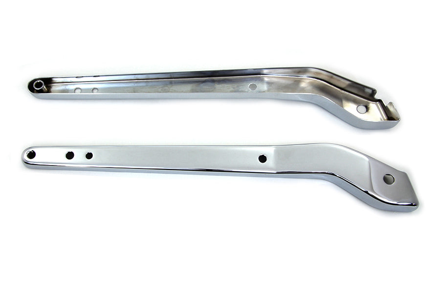Wyatt Gatling Part 76713 Rear Fender Strut Cover Set Chrome for Harley Davidson FXDWG (1997-2005)
