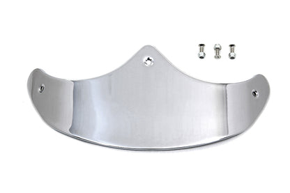 Wyatt Gatling Part 70135 Smooth Front Fender Tip Chrome for Harley Davidson FLSTF