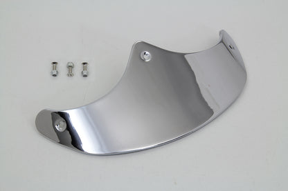 Wyatt Gatling Part 70135 Smooth Front Fender Tip Chrome for Harley Davidson FLSTF