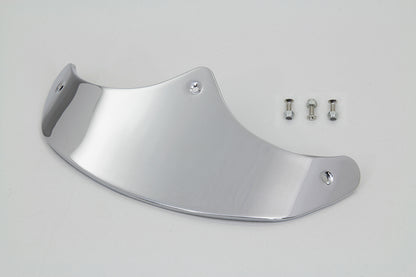 Wyatt Gatling Part 70135 Smooth Front Fender Tip Chrome for Harley Davidson FLSTF