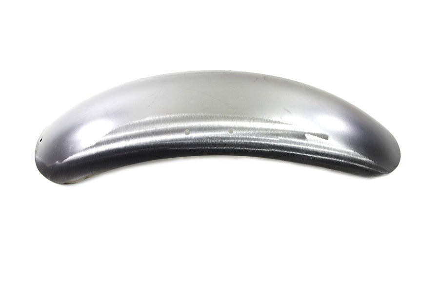 Wyatt Gatling 5-11/16 inch Raw Universal Sport Style Front Fender for Harley Davidson XL