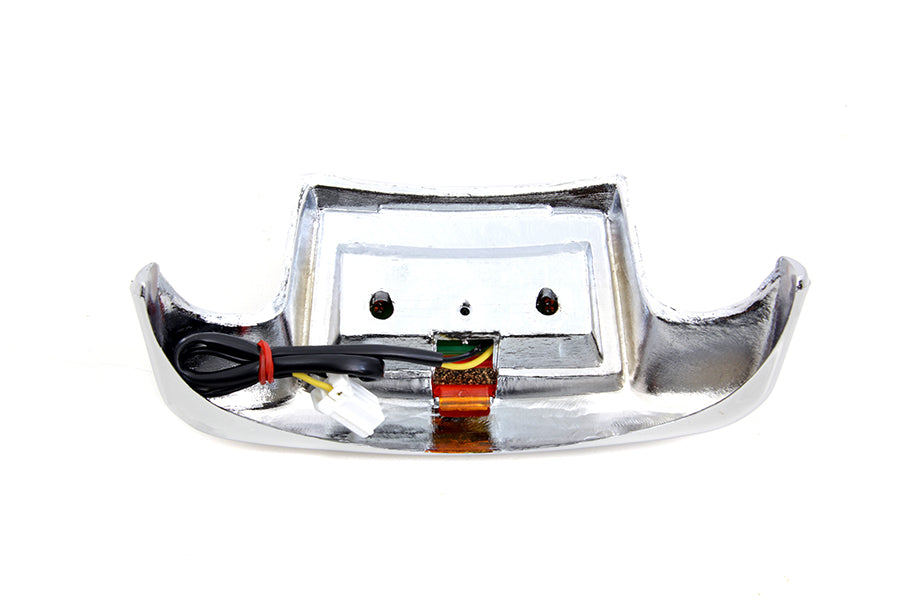 Wyatt Gatling Rear Fender Tip with LED for Harley Davidson FLT Models