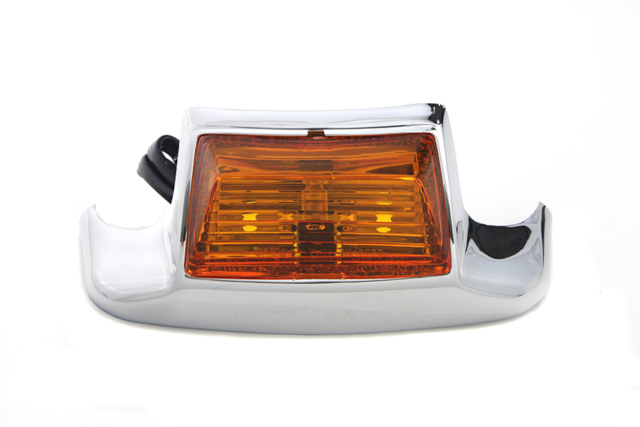Wyatt Gatling 161110 Rear Fender Tip with Bulb for Harley Davidson FLT Models