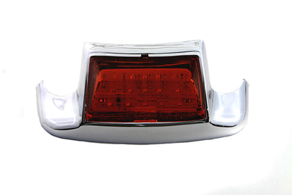 Wyatt Gatling 161111 Chrome Rear Fender Tip with LED for Harley Davidson FLT
