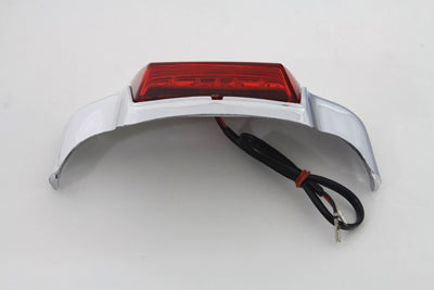 Wyatt Gatling Rear Fender Tip with LED for Harley Davidson FLST Models