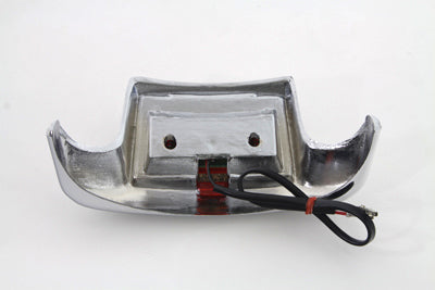 Wyatt Gatling Rear Fender Tip with LED for Harley Davidson FLST Models