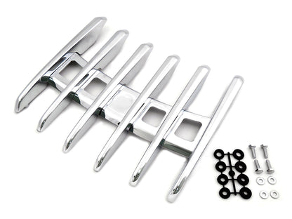 Wyatt Gatling Chrome Stealth Luggage Rack for Harley Davidson FLHR 2008-2017